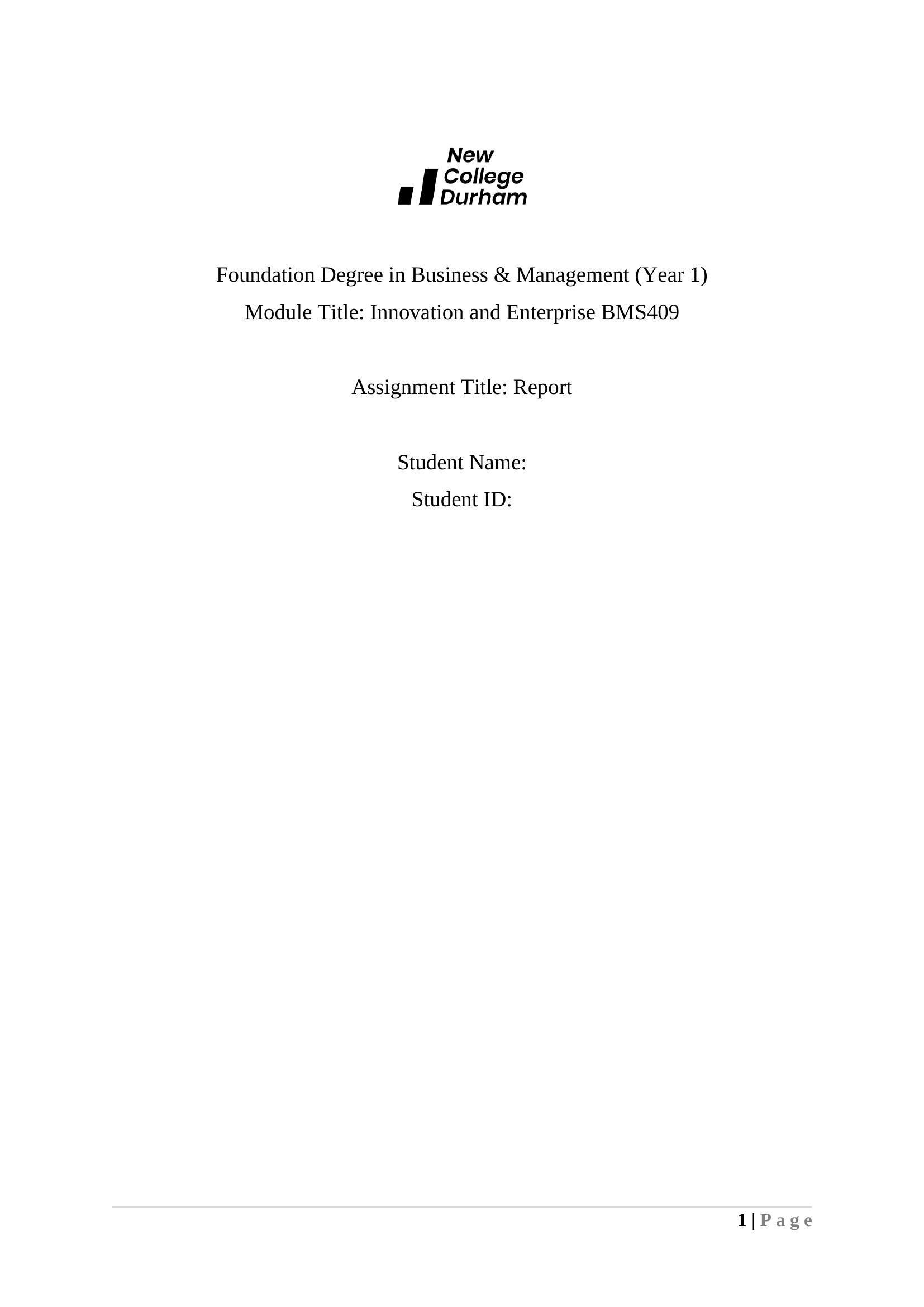 INE Assignment 1s Template -BMS409