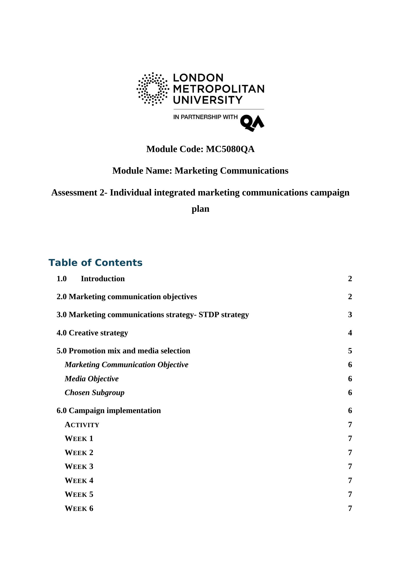 marketing communication